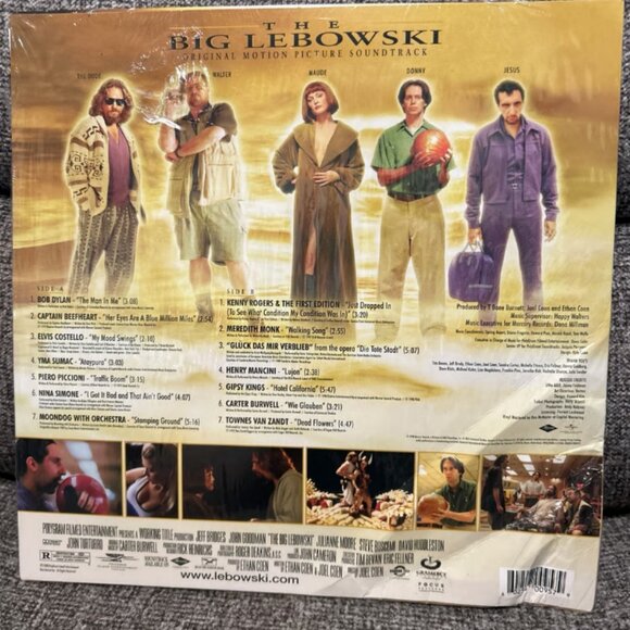 The Big Lebowski Original Soundtrack Vinyl LP - Picture 5 of 6